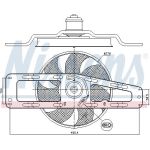 Nissens Kühlerlüfter PKW 85498 Nissens Kühlerlüfter PKW 85498