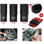 KS TOOLS Set aus 3-teiligen Power-Stecknussmuttern mit Spiralprofil, 17-21 mm 913.1270 KS TOOLS Set aus 3-teiligen Power-Stecknussmuttern mit Spiralprofil, 17-21 mm 913.1270