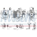 Nissens Klimakompressor PKW 890087