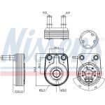 Nissens Ölkühler PKW 90795 Nissens Ölkühler PKW 90795