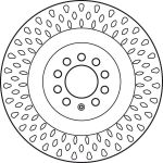 20 481 001 Bremsscheibe VA DF6011S 20 481 001 Bremsscheibe VA DF6011S