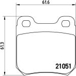 BREMBO Bremsklötze HA P 59 010 BREMBO Bremsklötze HA P 59 010