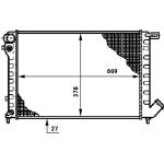 MAHLE Kühler, Motorkühlung CR 624 000S MAHLE Kühler, Motorkühlung CR 624 000S