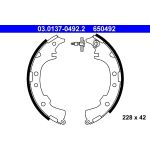 ATE Bremsbacken 03.0137-0492.2 ATE Bremsbacken 03.0137-0492.2
