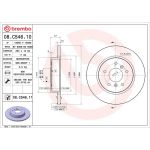 85 482 046 Bremsscheibe HA 08.C546.11 85 482 046 Bremsscheibe HA 08.C546.11