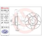 BREMBO Bremsscheibe 08.5359.75