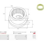 Hohlrad, Planetengetriebe (Anlasser) SG6004 Hohlrad, Planetengetriebe (Anlasser) SG6004