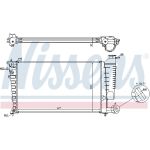Nissens Wasserkühler PKW 63512A Nissens Wasserkühler PKW 63512A