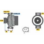 Bosch Generator 0121715129 Bosch Generator 0121715129