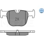 252551417 MEYLE Bremsbelagsatz BMW 3/4 11 252551417 MEYLE Bremsbelagsatz BMW 3/4 11