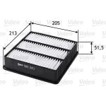 VALEO Luftfilter 585243 VALEO Luftfilter 585243