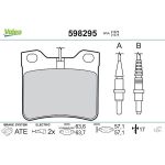 Valeo Bremsbelagsatz 598295
