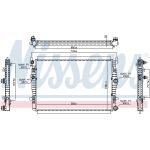 Wasserkühler PKW 606267 Wasserkühler PKW 606267