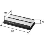Valeo Luftfilter 585128 Valeo Luftfilter 585128
