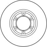 TRW Bremsscheibe DF3031