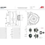 A0518PR AS-PL Lichtmaschine (Generator) A0518PR A0518PR AS-PL Lichtmaschine (Generator) A0518PR