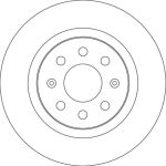 Bremsscheibe Fiat T. Grande Punto/Evo 07 DF4740 Bremsscheibe Fiat T. Grande Punto/Evo 07 DF4740
