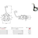 HALTER, KOHLEBÜRSTEN SBH5009P