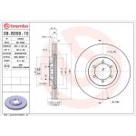 80 481 040 Bremsscheibe VA 09.B359.10