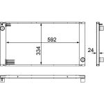 Kühler, Motorkühlung CR 1095 000P Kühler, Motorkühlung CR 1095 000P
