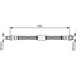 Bremsschlauch VA 1 987 481 A02