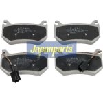 Japanparts Bremsbeläge PP-0204AF Japanparts Bremsbeläge PP-0204AF