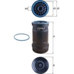 MAHLE Kraftstofffilter KC 699D MAHLE Kraftstofffilter KC 699D