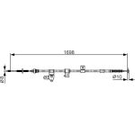 Handbremsseil 1987482346 Handbremsseil 1987482346