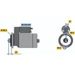 Bosch Anlasser 0001125511 Bosch Anlasser 0001125511