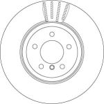 Bremsscheibe Bmw P. E60/61 DF6625S