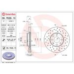Bremsscheibe VA Xtra 09.7628.1X Bremsscheibe VA Xtra 09.7628.1X