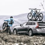 Thule ProRide 598001 Dachfahrradträger Aluminium/Schwarz für 1 Fahrrad bis 20 kg – abschließbar