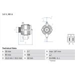 Lichtmaschine 0 986 045 701 Lichtmaschine 0 986 045 701