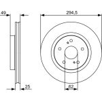 Bremsscheibe VA 0 986 479 559 Bremsscheibe VA 0 986 479 559