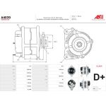 A4039 AS-PL Lichtmaschine (Generator) A4039 A4039 AS-PL Lichtmaschine (Generator) A4039