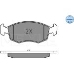 MEYLE Bremsbelagsatz Fiat Doblo 00 252384218 MEYLE Bremsbelagsatz Fiat Doblo 00 252384218