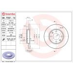71 481 011 Bremsscheibe VA 08.7351.14 71 481 011 Bremsscheibe VA 08.7351.14