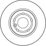 TRW Bremsscheibe Land Rover Range Rover 94 DF2766 TRW Bremsscheibe Land Rover Range Rover 94 DF2766