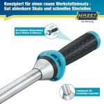 Hazet Drehmomentschlüssel 5122-3Ct Min.Max. Nm: 40-200 Nm Toleranz: 3 % Vierkantstift, Massiv 12,5 mm (1/2'') 5122-3CT