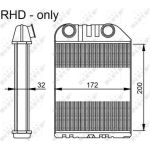 NRF Heizungskühler 54286 NRF Heizungskühler 54286