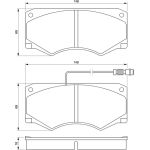 0 986 424 176 Bosch Bremsbelagsatz 0 986 424 176 0 986 424 176 Bosch Bremsbelagsatz 0 986 424 176