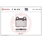 BREMBO Bremsklötze HA P 59 018