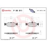 BREMBO Bremsklötze VA P 59 011 BREMBO Bremsklötze VA P 59 011