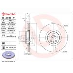 76 482 026 Bremsscheibe VA 09.C936.11 76 482 026 Bremsscheibe VA 09.C936.11