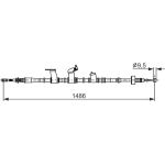 Handbremsseil 1987482846 Handbremsseil 1987482846