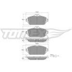 TX 18-74 TOMEX brakes Bremsbelagsatz, Scheibenbremse TX 18-74