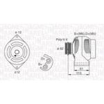 Magneti Marelli Lichtmaschine 063731885010 Magneti Marelli Lichtmaschine 063731885010