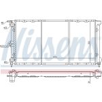 Nissens Wasserkühler PKW 652611