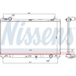 Nissens Wasserkühler PKW 646948 Nissens Wasserkühler PKW 646948