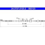ATE Handbremsseil 24.3727-2123.2 ATE Handbremsseil 24.3727-2123.2